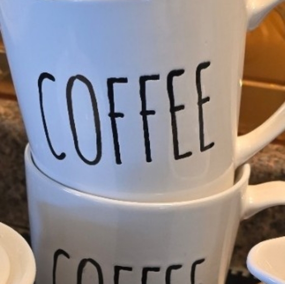 Rae Dunn Sugar and Creamer Set - Picture 3 of 4